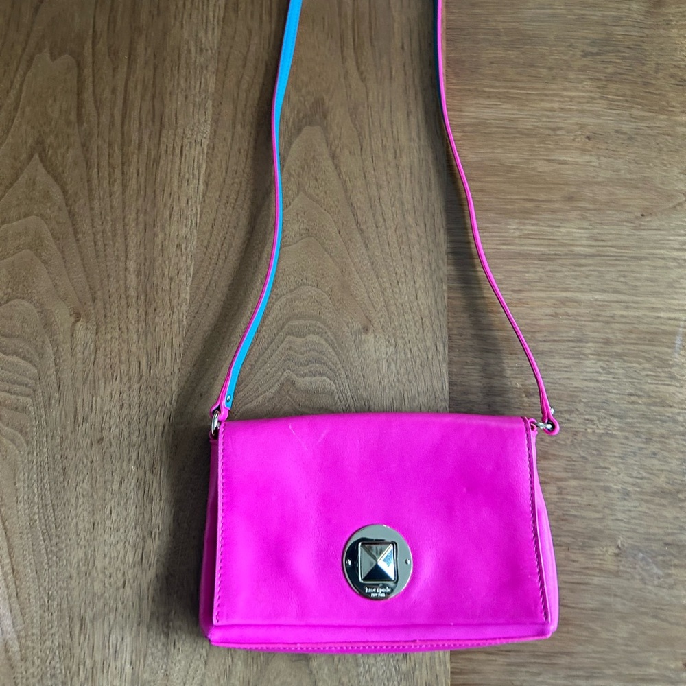 Kate Spade Hot Pink Crossbody Bag